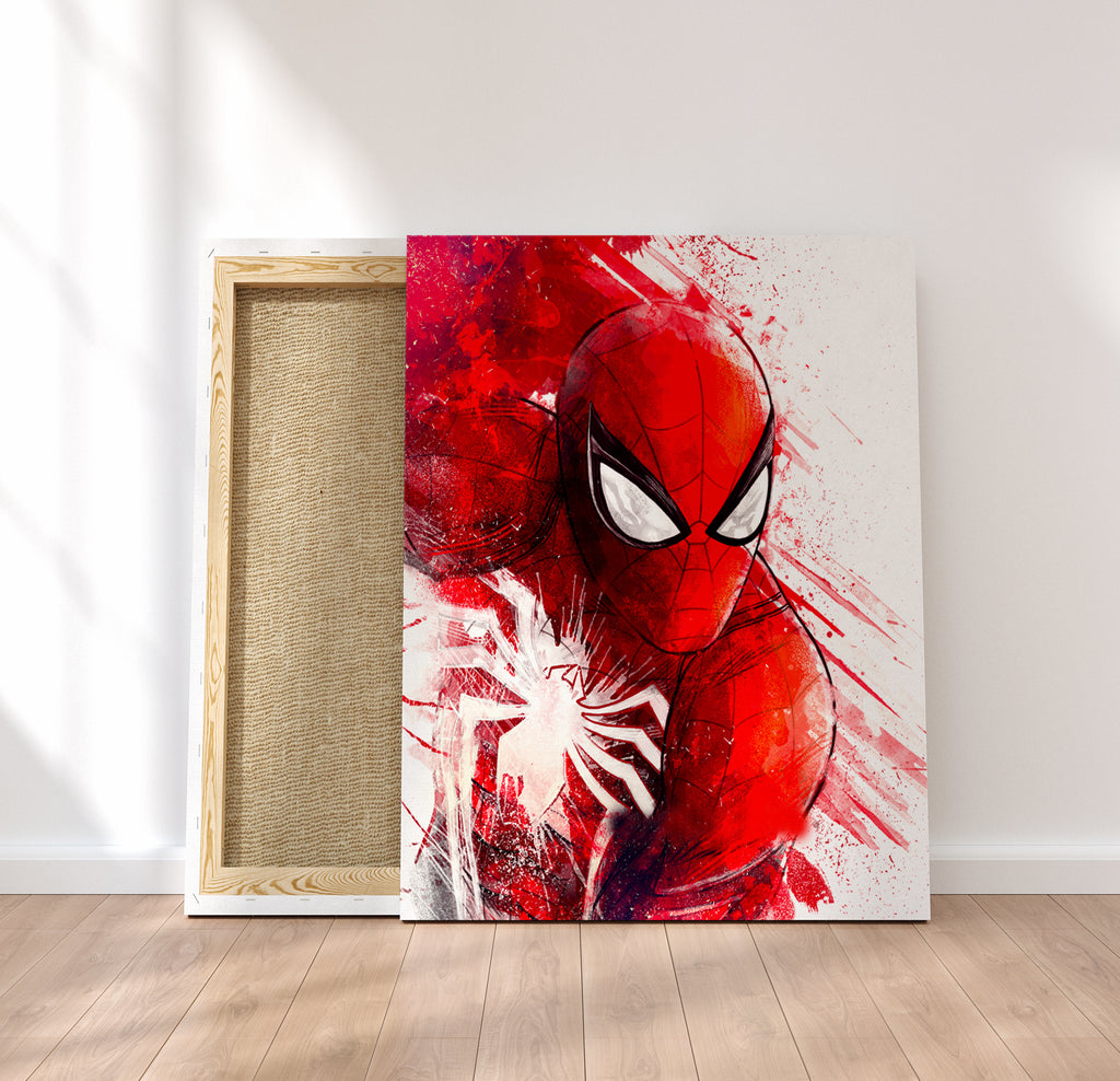 spiderman wall canvas