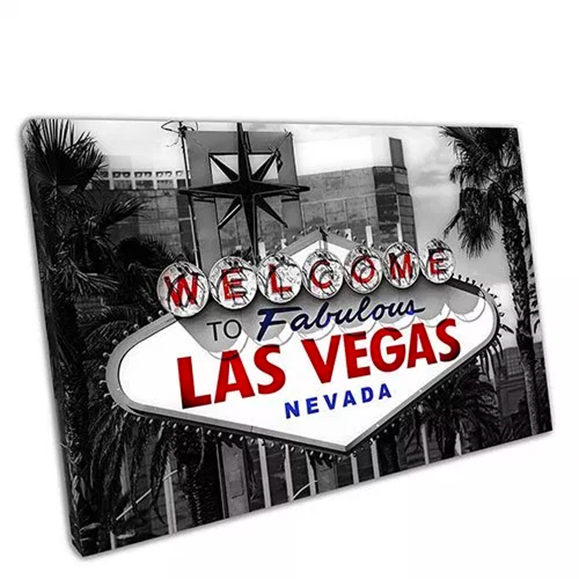 Welcome To Fabulous Las Vegas Printed Wall Decal
