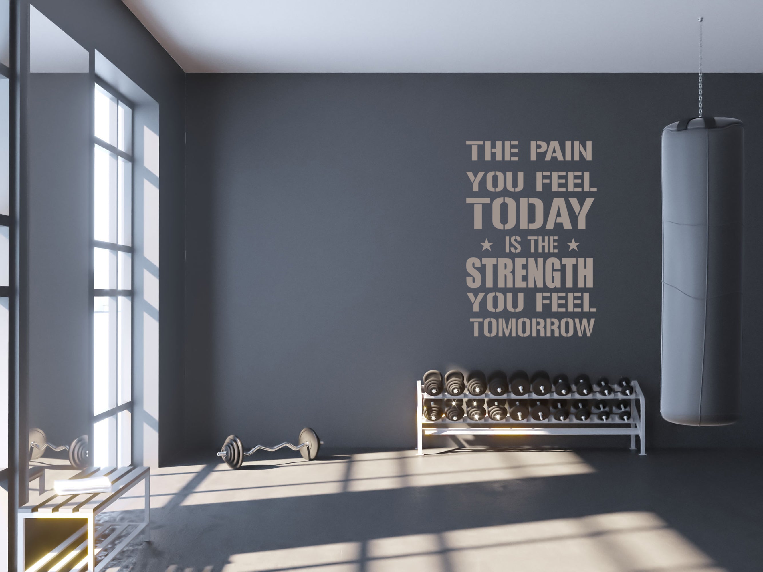 Sore Today Strong Tomorrow Wall Quotes™ Decal